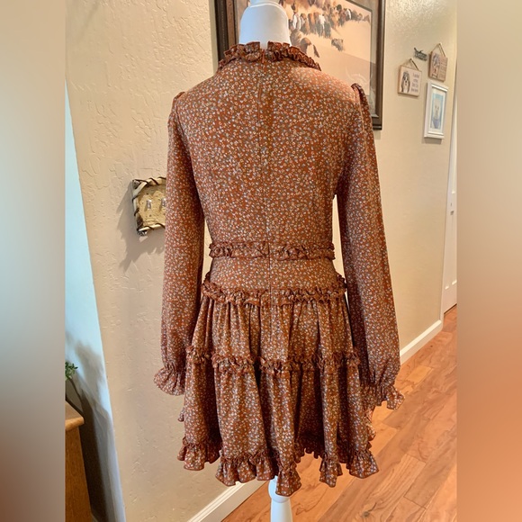 Lulus Medium Boho Sheik paisley dress - Picture 4 of 10